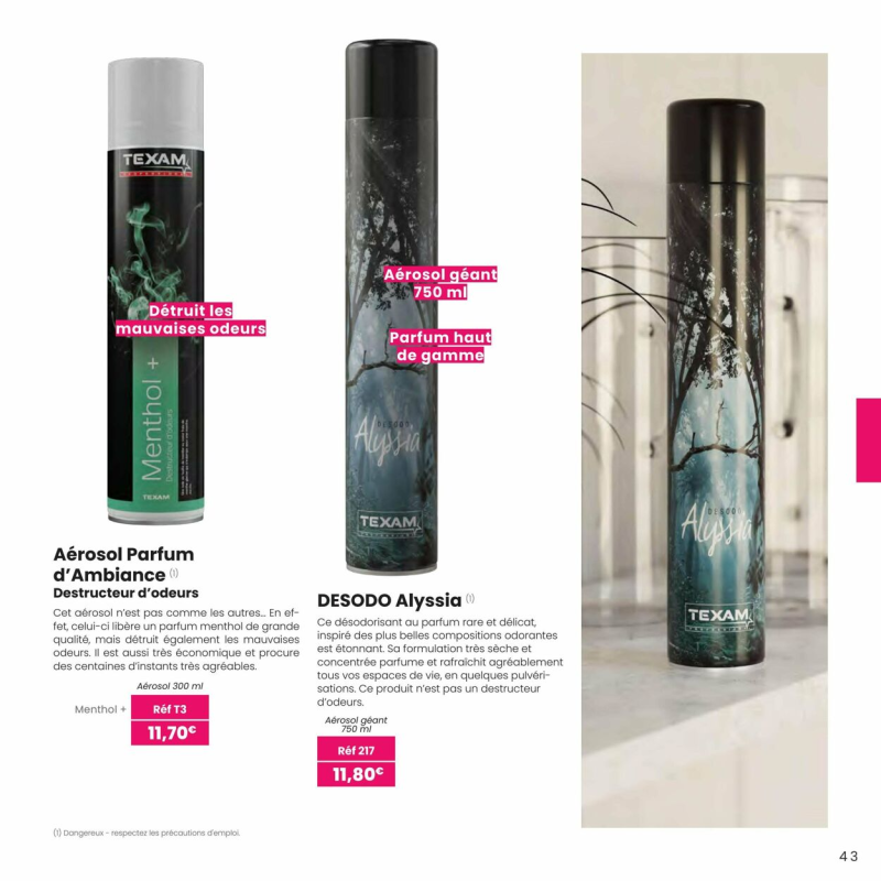 Texam catalogue du 01/01 au 01/04/2025 – page 43