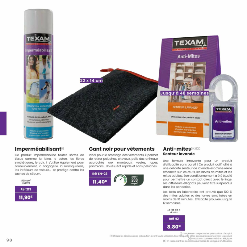 Texam catalogue du 01/01 au 01/04/2025 – page 98