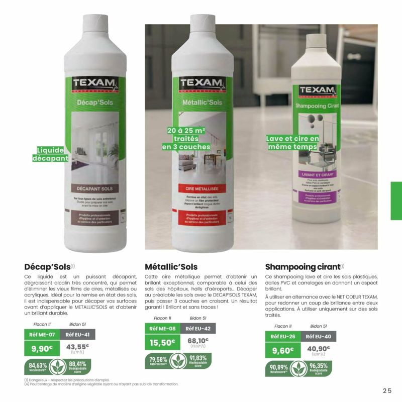 Texam catalogue du 01/01 au 01/04/2025 – page 25
