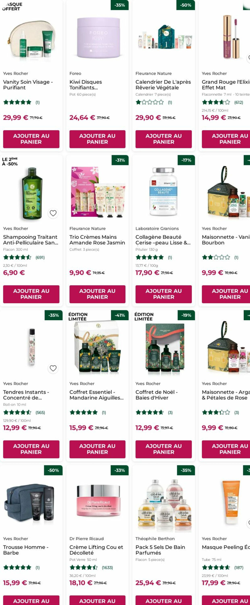 Yves Rocher catalogue du 22/12 au 01/01/2026 – page 7