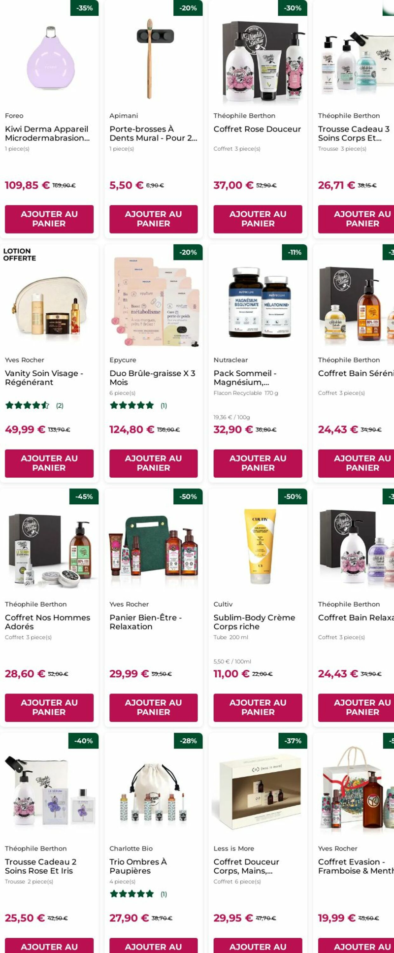 Yves Rocher catalogue du 22/12 au 01/01/2026 – page 16