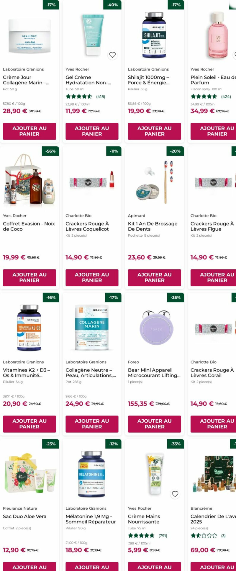 Yves Rocher catalogue du 22/12 au 01/01/2026 – page 12