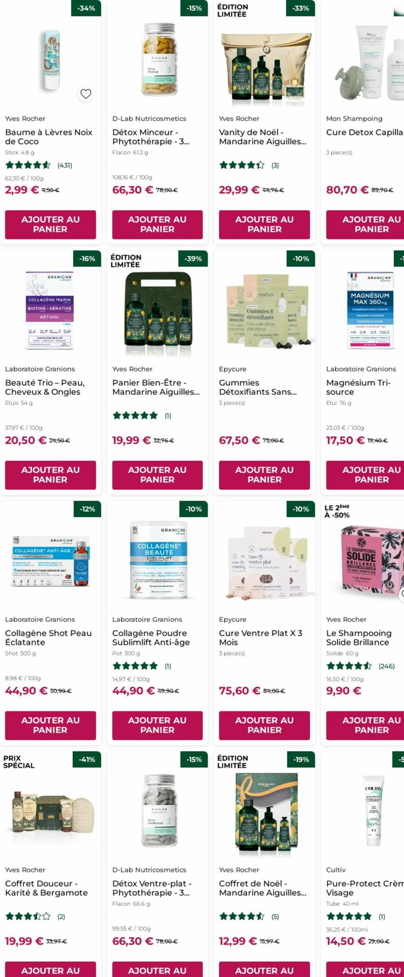 Yves Rocher catalogue du 22/12 au 01/01/2026 – page 19