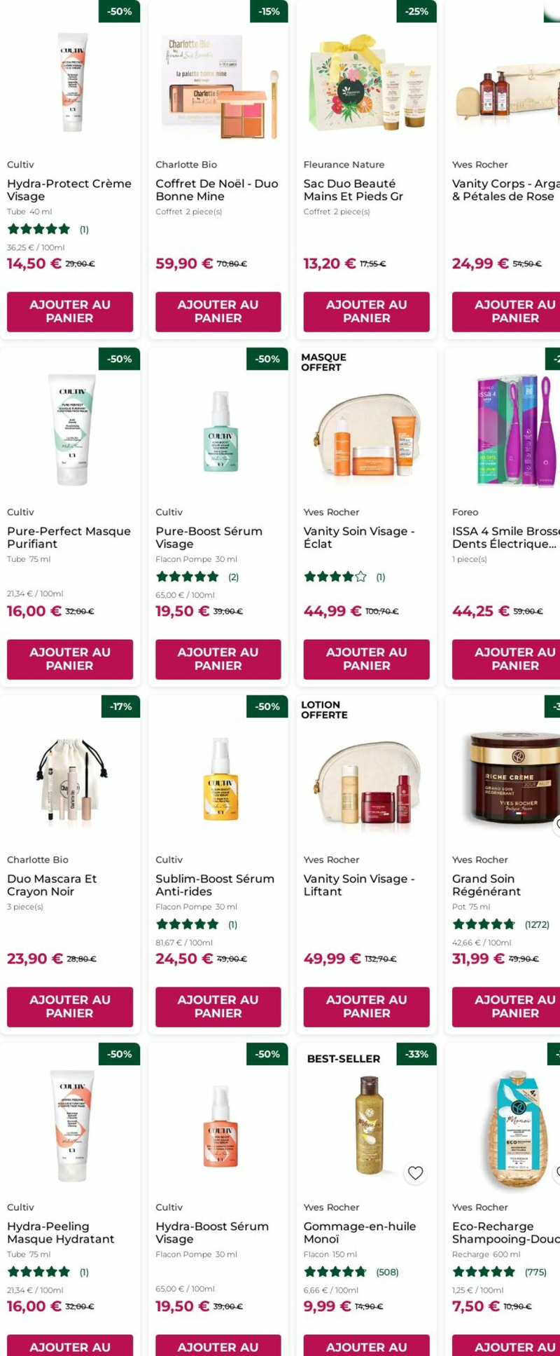 Yves Rocher catalogue du 22/12 au 01/01/2026 – page 10