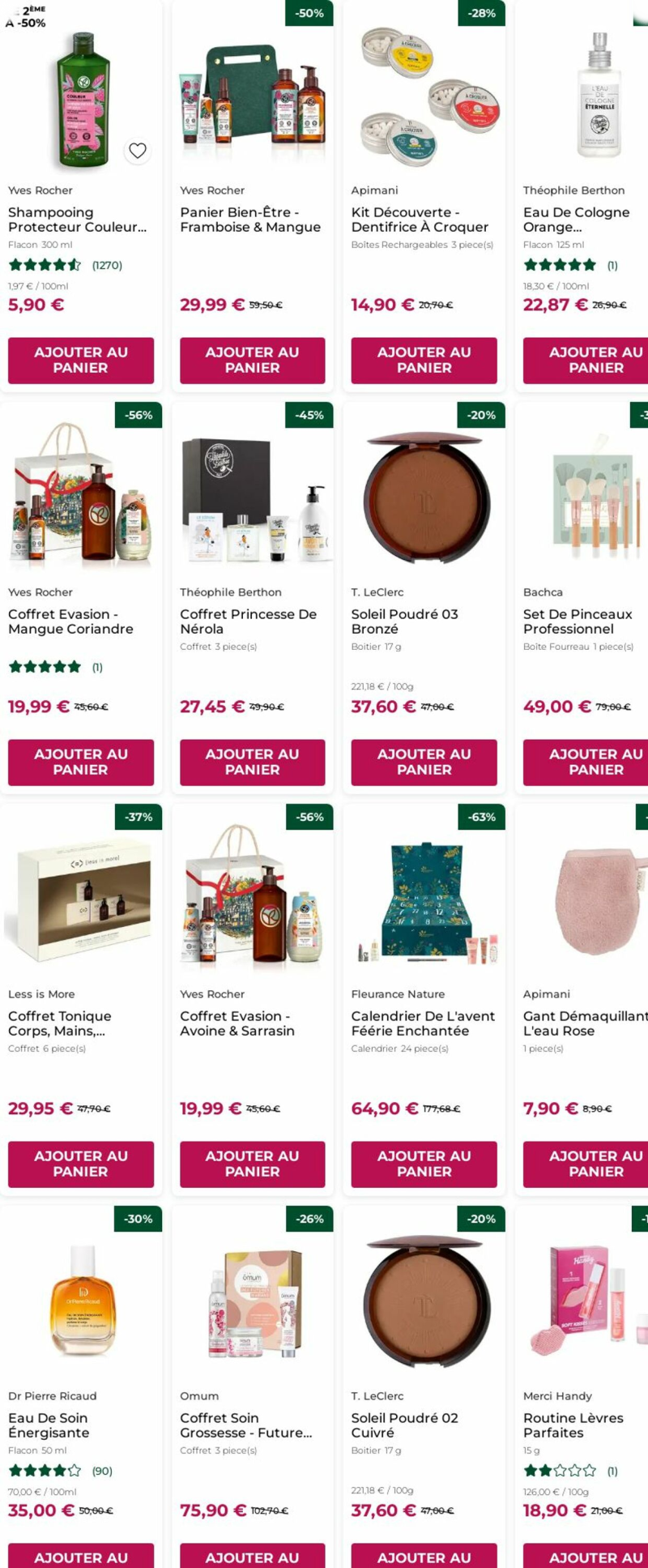 Yves Rocher catalogue du 22/12 au 01/01/2026 – page 17