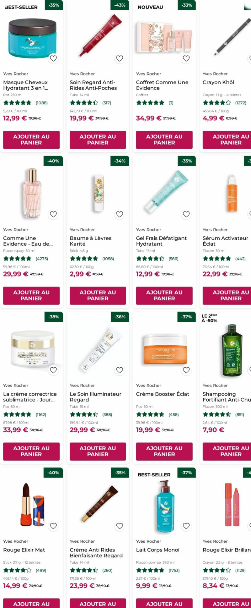 Yves Rocher catalogue du 22/12 au 01/01/2026 – page 3