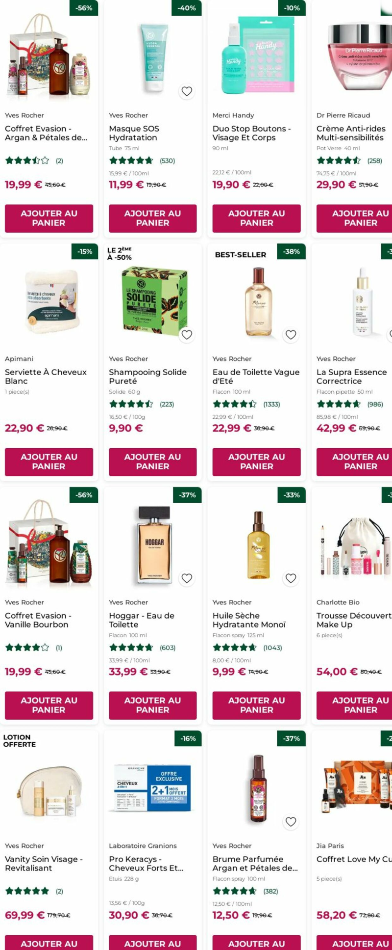 Yves Rocher catalogue du 22/12 au 01/01/2026 – page 8