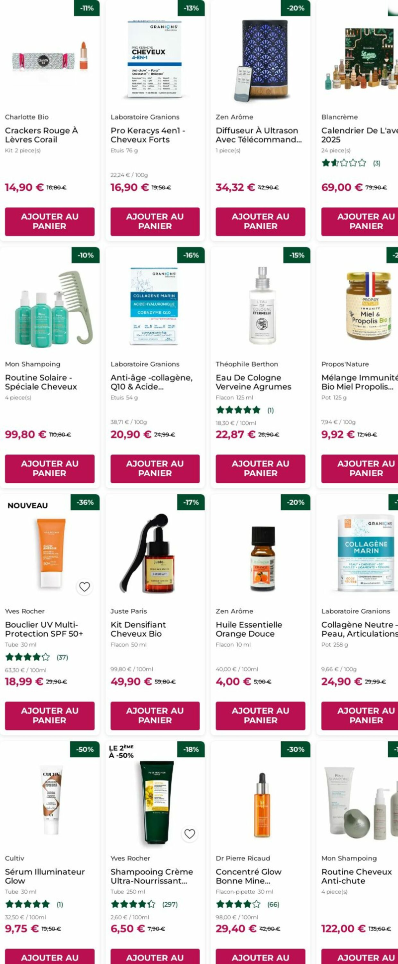 Yves Rocher catalogue du 15/12 au 25/12/2025 – page 14