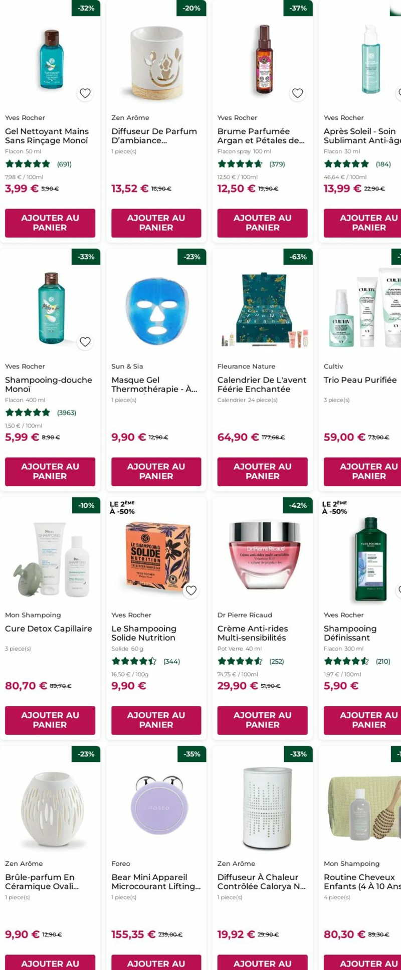 Yves Rocher catalogue du 15/12 au 25/12/2025 – page 10