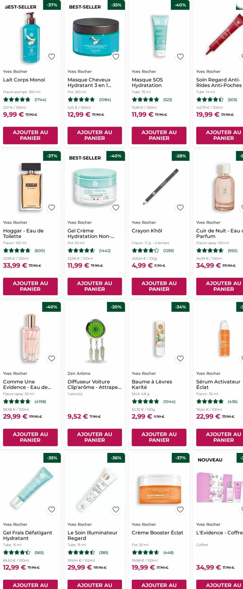 Yves Rocher catalogue du 15/12 au 25/12/2025 – page 3