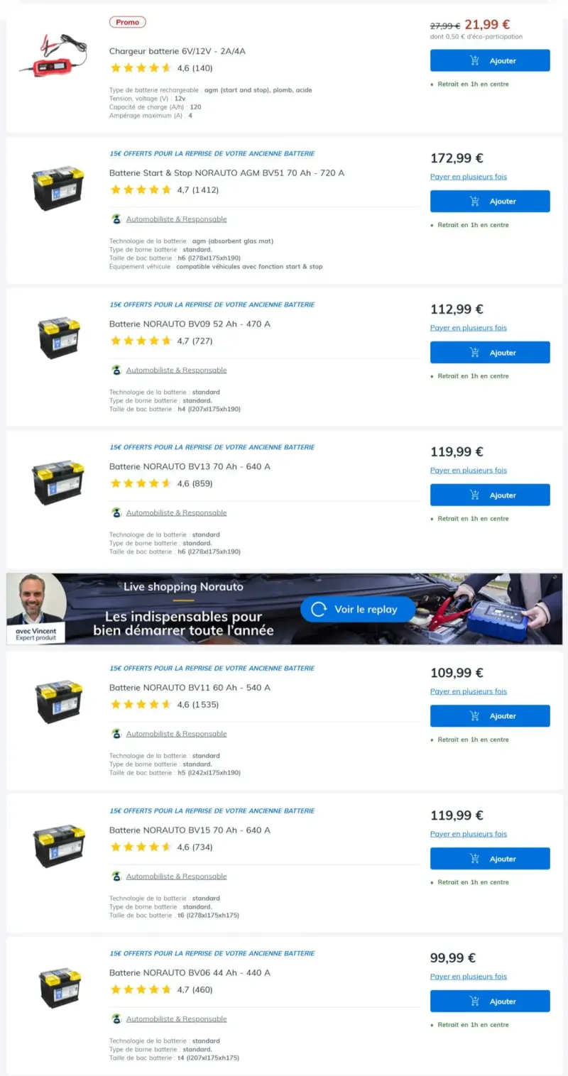 Norauto catalogue du 01/08 au 01/09/2024 – page 6