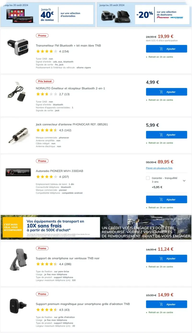 Norauto catalogue du 01/08 au 01/09/2024 – page 3