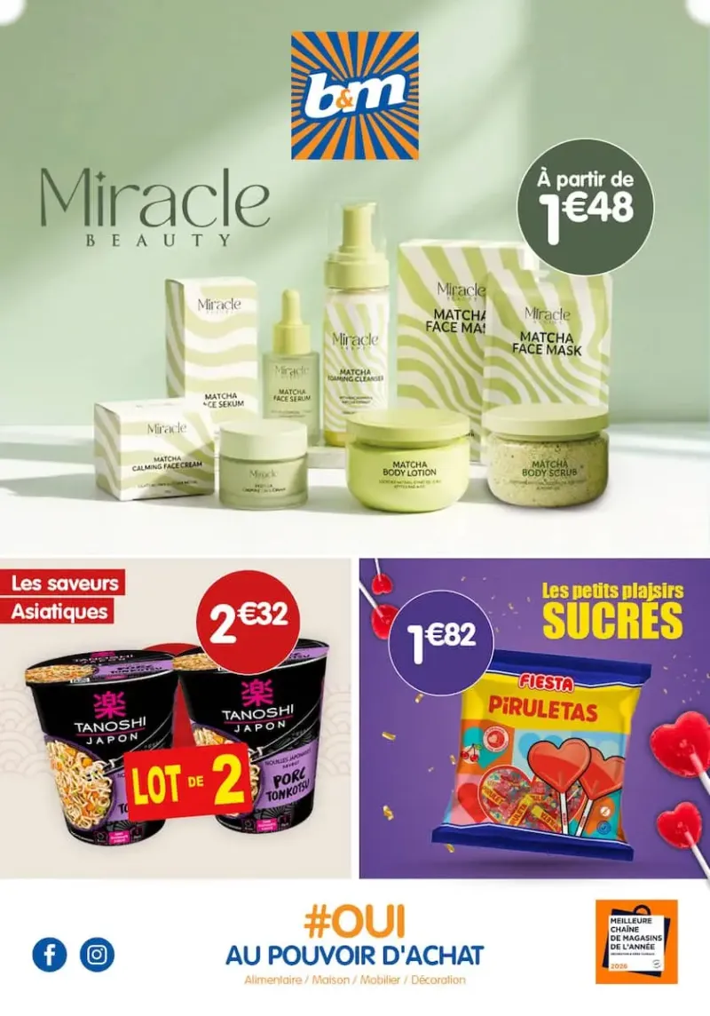 B&M catalogue du 23/09 au 07/10/2026 – page 1