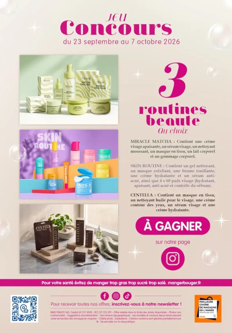 B&M catalogue du 23/09 au 07/10/2026 – page 14