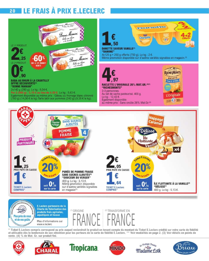 E.Leclerc catalogue du 22/09 au 04/10/2026 – page 20