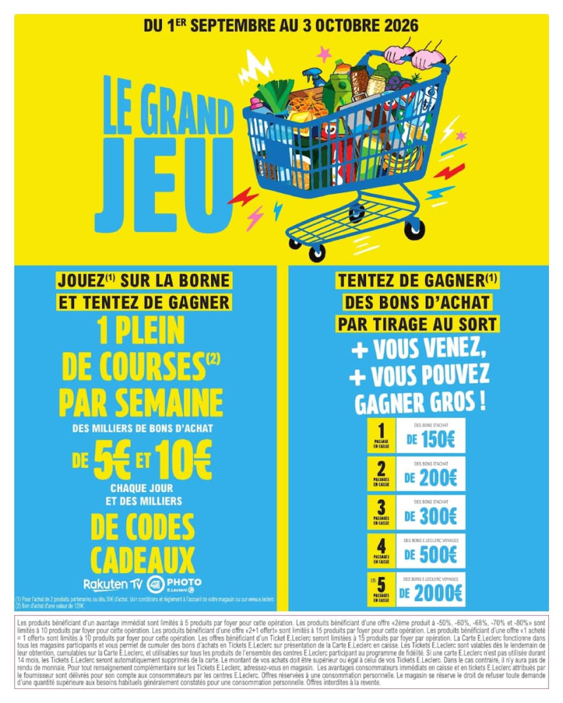 E.Leclerc catalogue du 22/09 au 04/10/2026 – page 2