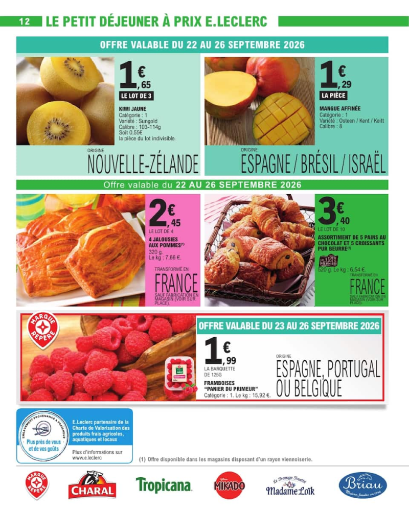 E.Leclerc catalogue du 22/09 au 04/10/2026 – page 12
