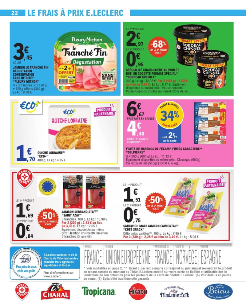 E.Leclerc catalogue du 22/09 au 04/10/2026 – page 22