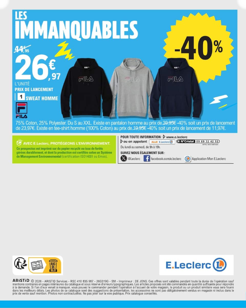 E.Leclerc catalogue du 22/09 au 04/10/2026 – page 40