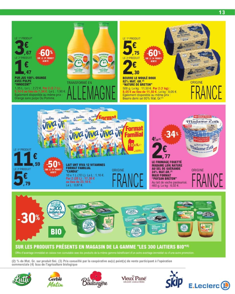 E.Leclerc catalogue du 22/09 au 04/10/2026 – page 13