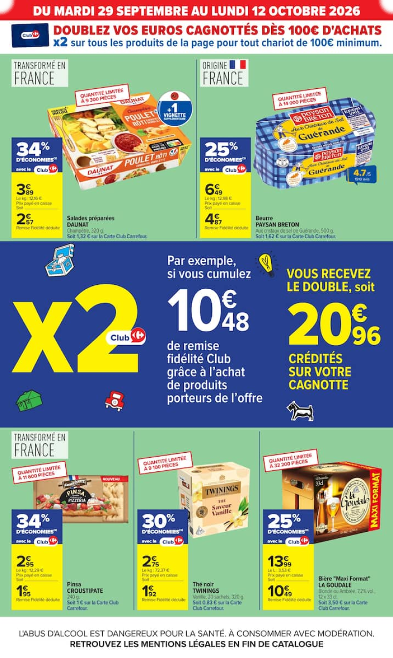 Carrefour catalogue du 29/09 au 13/10/2026 – page 8