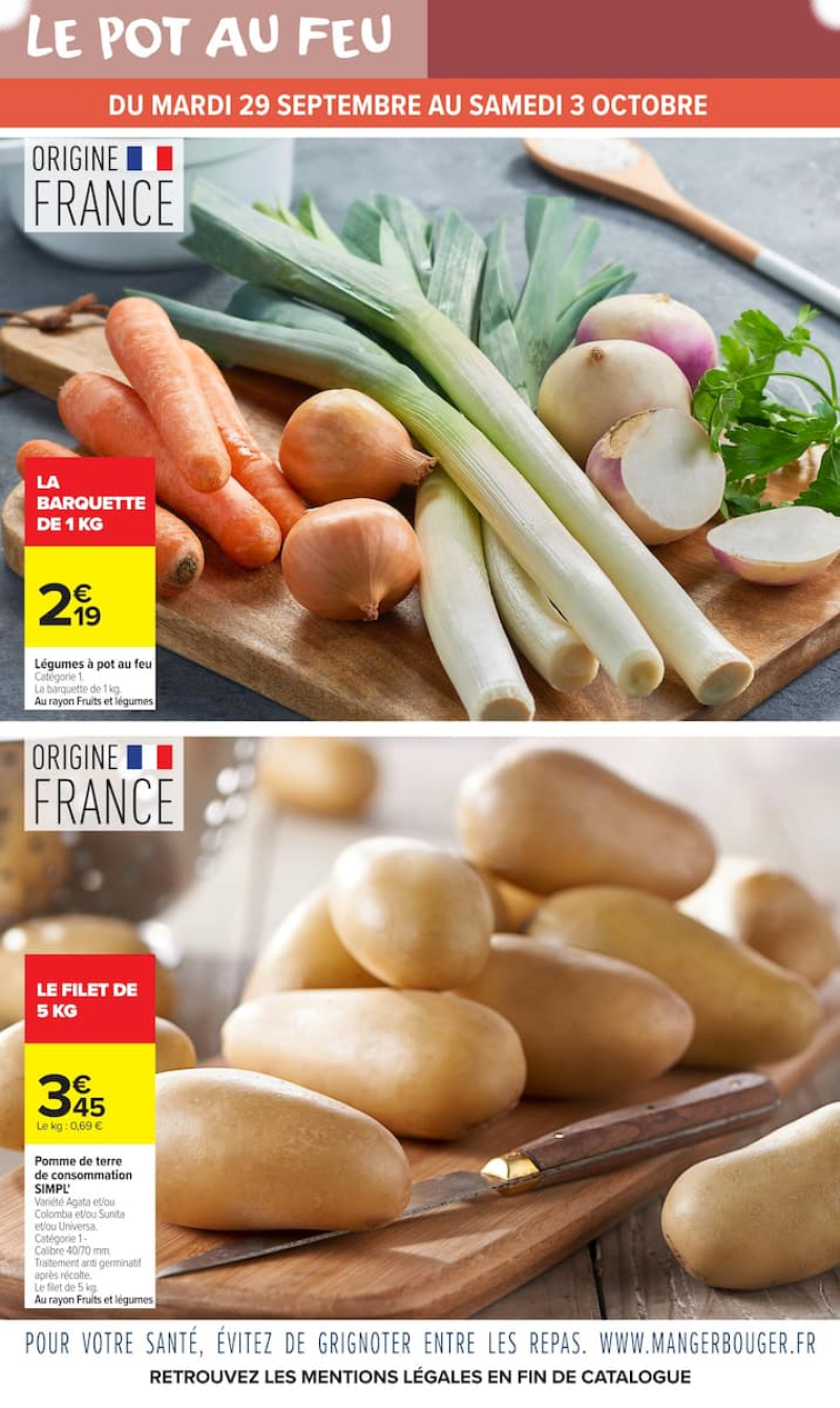Carrefour Market catalogue du 29/09 au 05/10/2026 – page 2