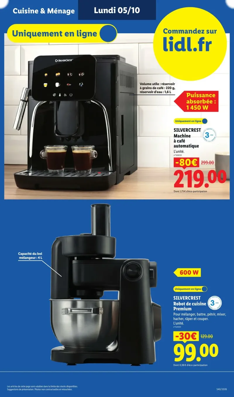 Lidl catalogue du 27/09 au 08/10/2026 – page 9