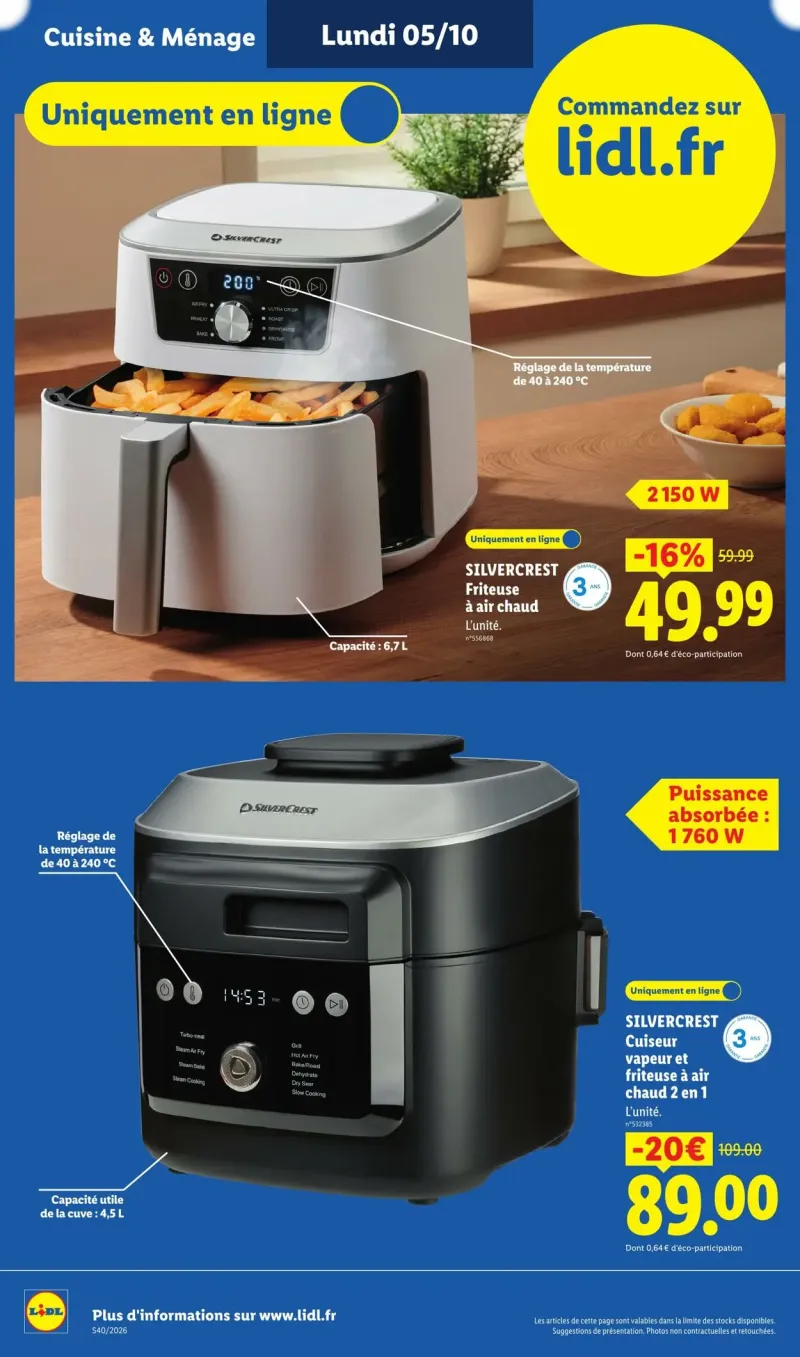Lidl catalogue du 27/09 au 08/10/2026 – page 8