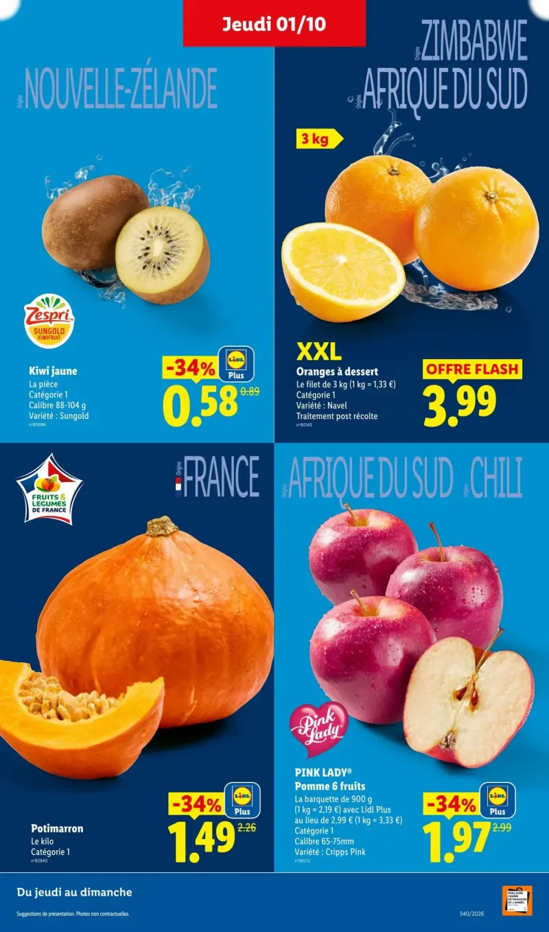 Lidl catalogue du 27/09 au 08/10/2026 – page 3