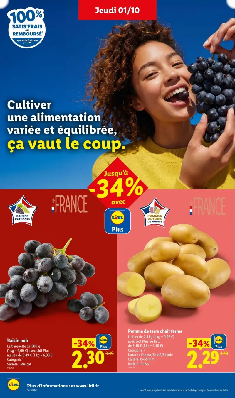 Lidl catalogue du 27/09 au 08/10/2026 – page 2