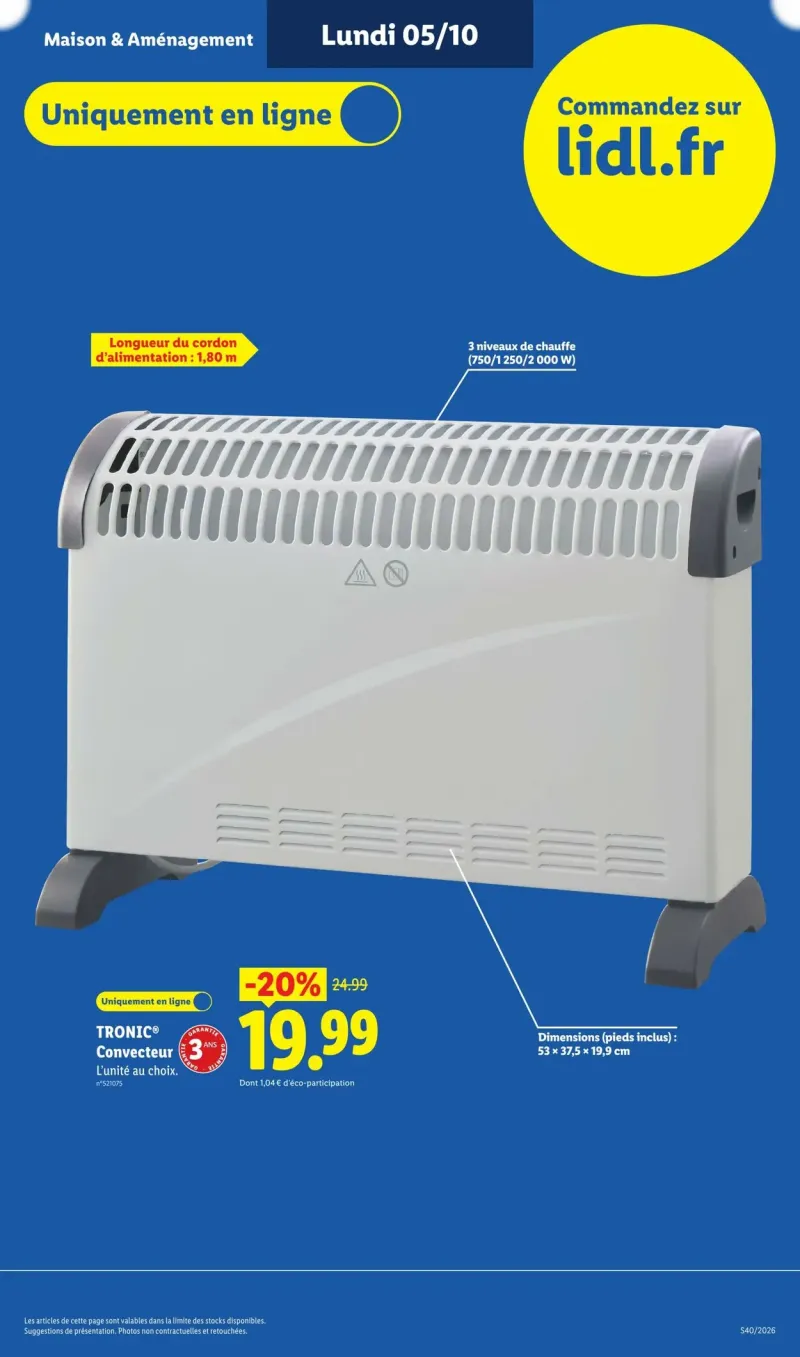 Lidl catalogue du 27/09 au 08/10/2026 – page 45