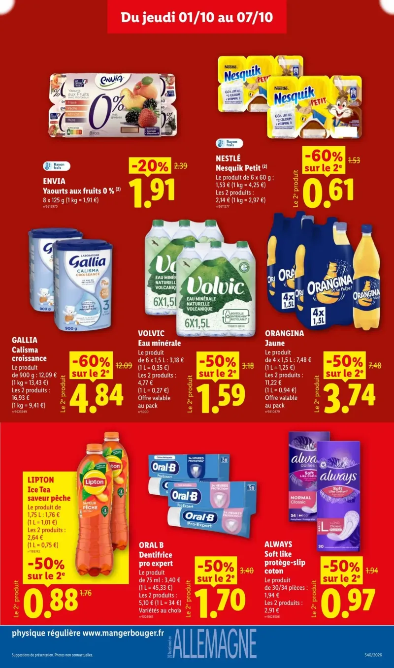 Lidl catalogue du 27/09 au 08/10/2026 – page 19