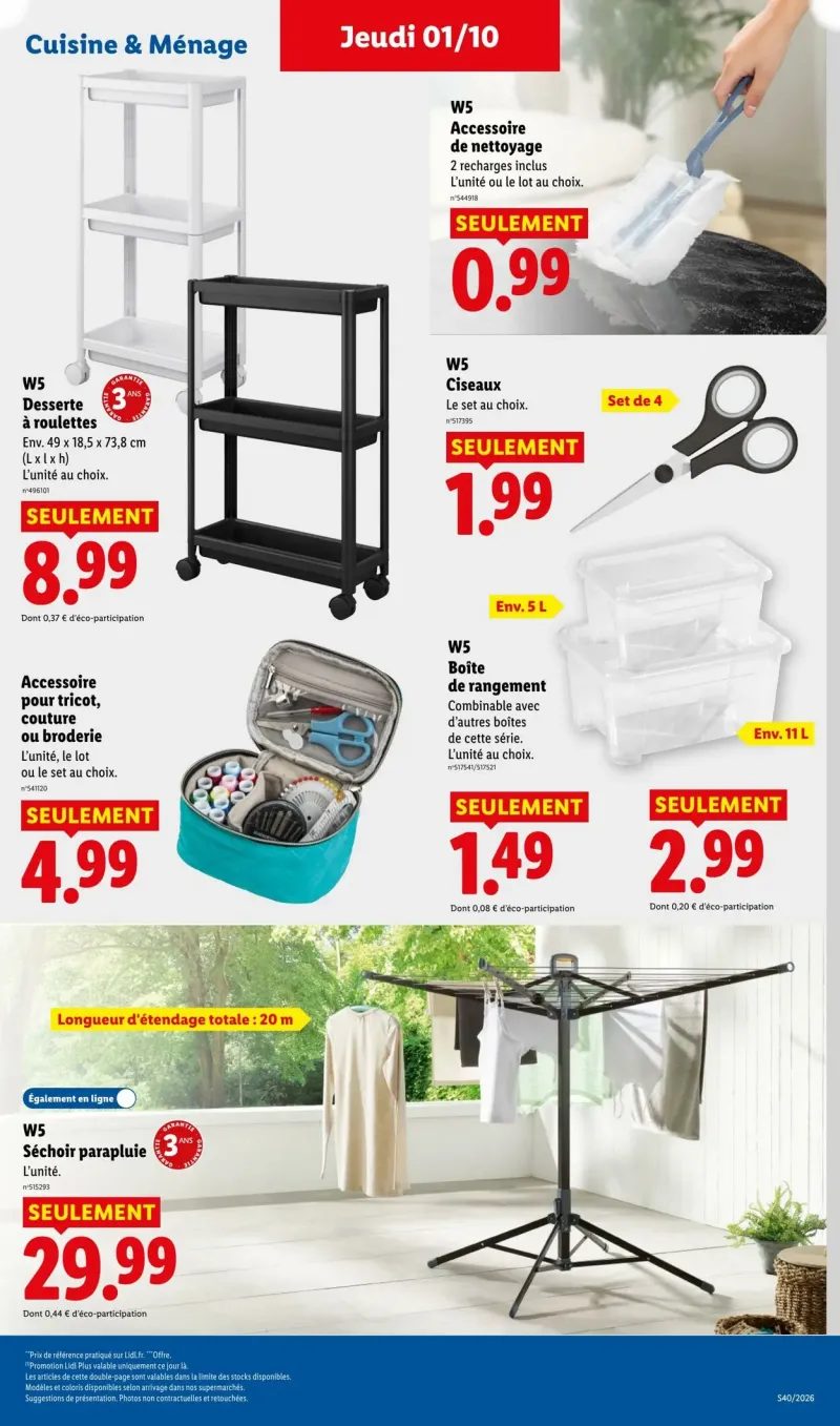 Lidl catalogue du 27/09 au 08/10/2026 – page 43