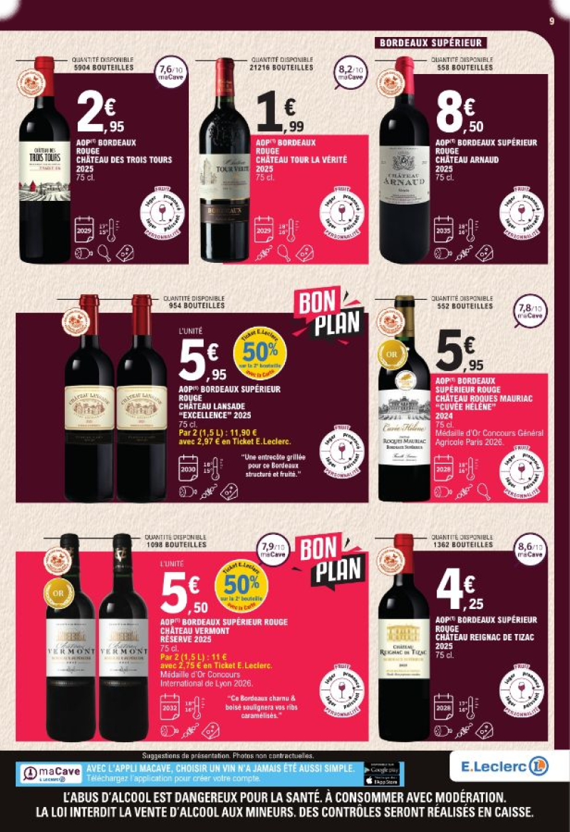 E.Leclerc catalogue du 26/09 au 11/10/2026 – page 9