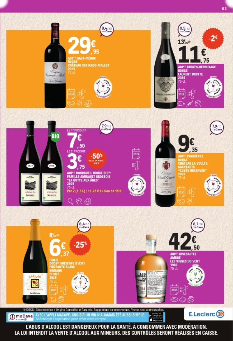 E.Leclerc catalogue du 26/09 au 11/10/2026 – page 63