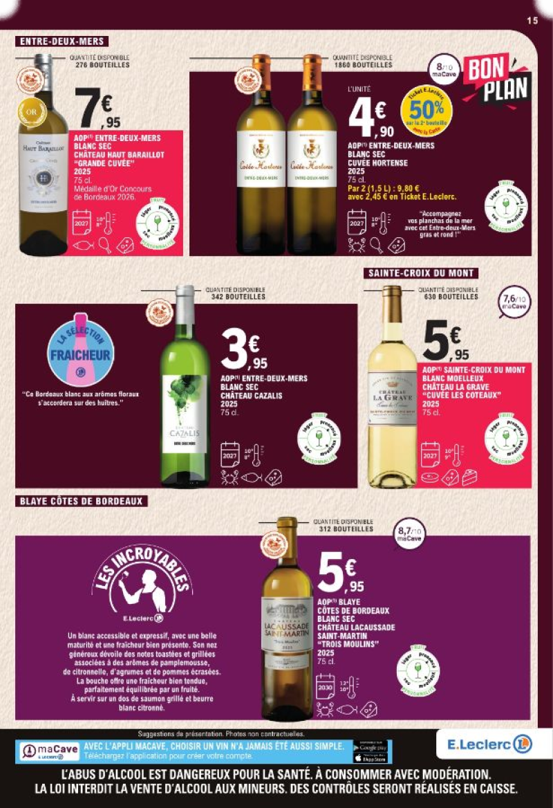 E.Leclerc catalogue du 26/09 au 11/10/2026 – page 15