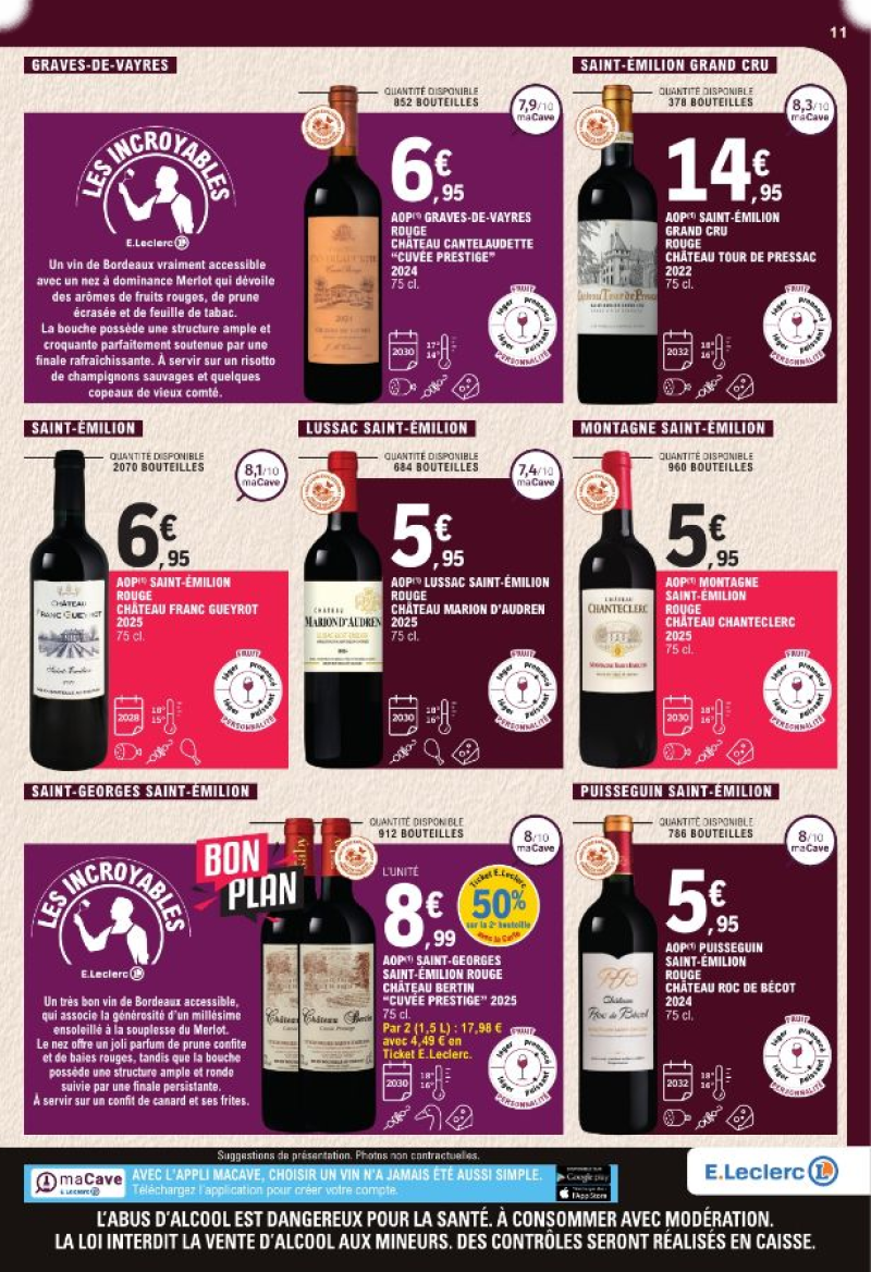E.Leclerc catalogue du 26/09 au 11/10/2026 – page 11