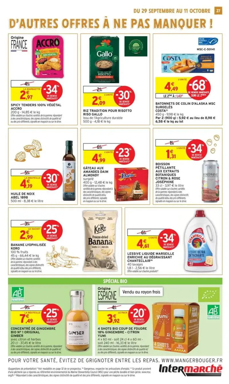 Intermarché Hyper catalogue du 29/09 au 12/10/2026 – page 27