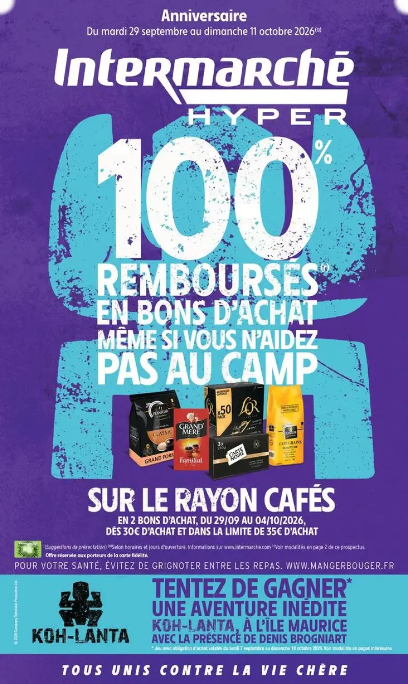Intermarché Hyper catalogue du 29/09 au 12/10/2026 – page 1