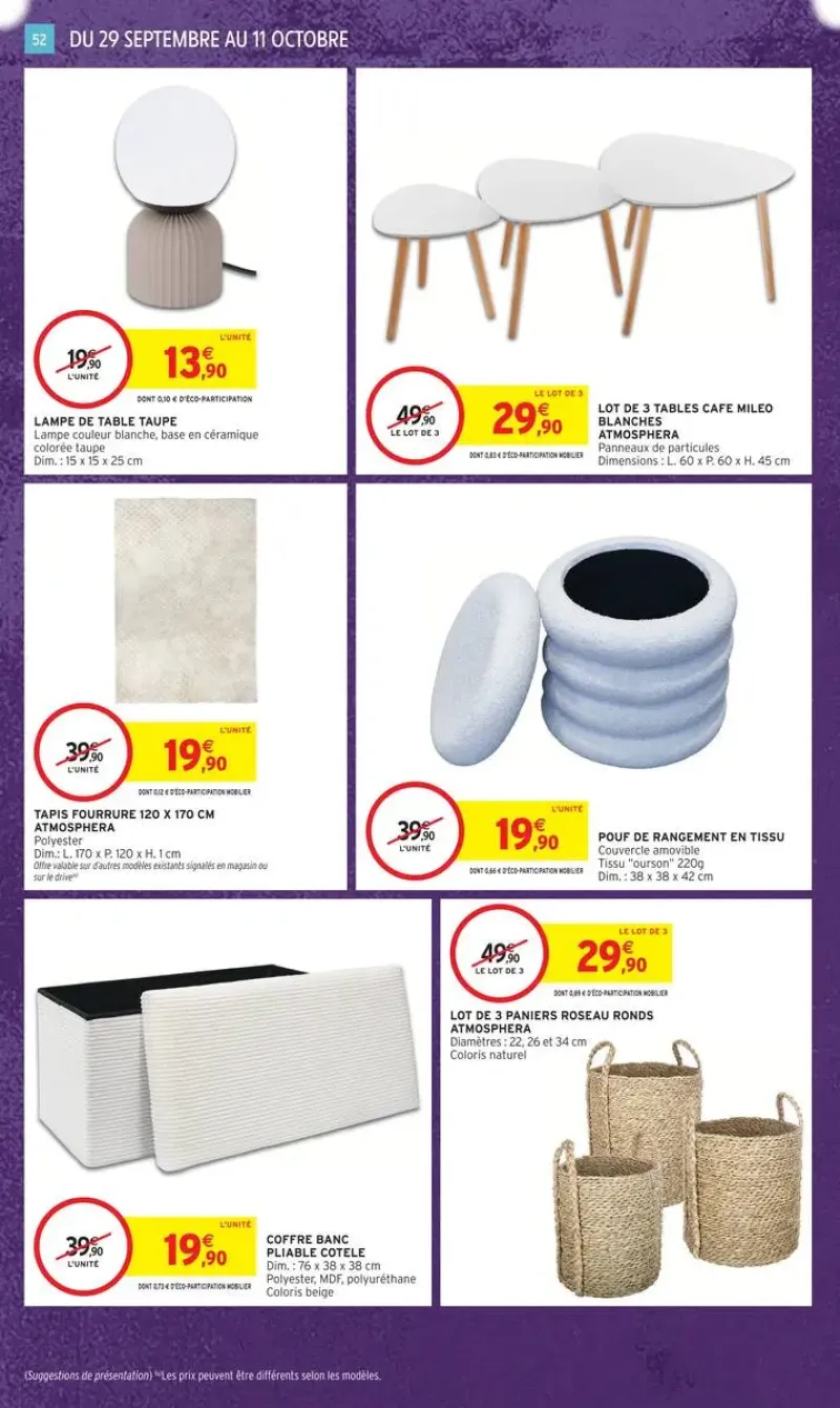 Intermarché Hyper catalogue du 29/09 au 12/10/2026 – page 52