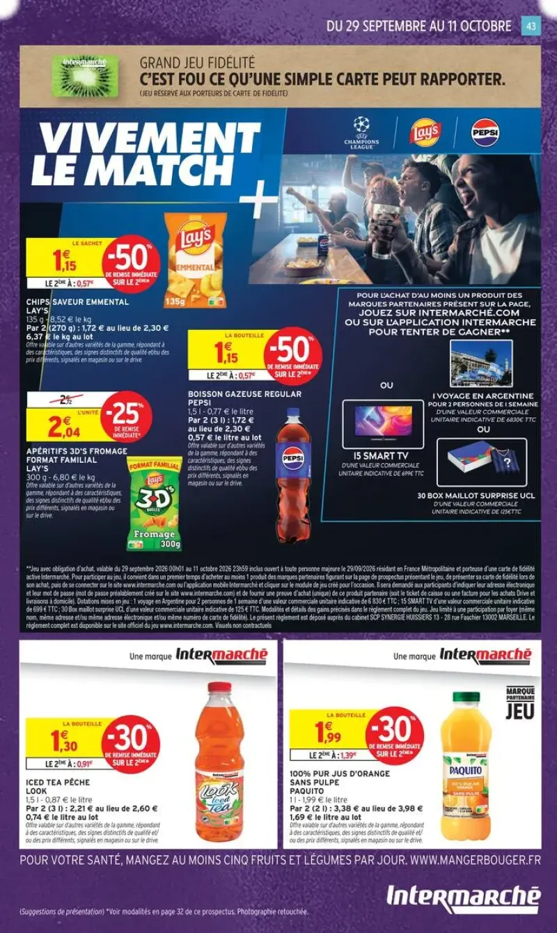 Intermarché Hyper catalogue du 29/09 au 12/10/2026 – page 43