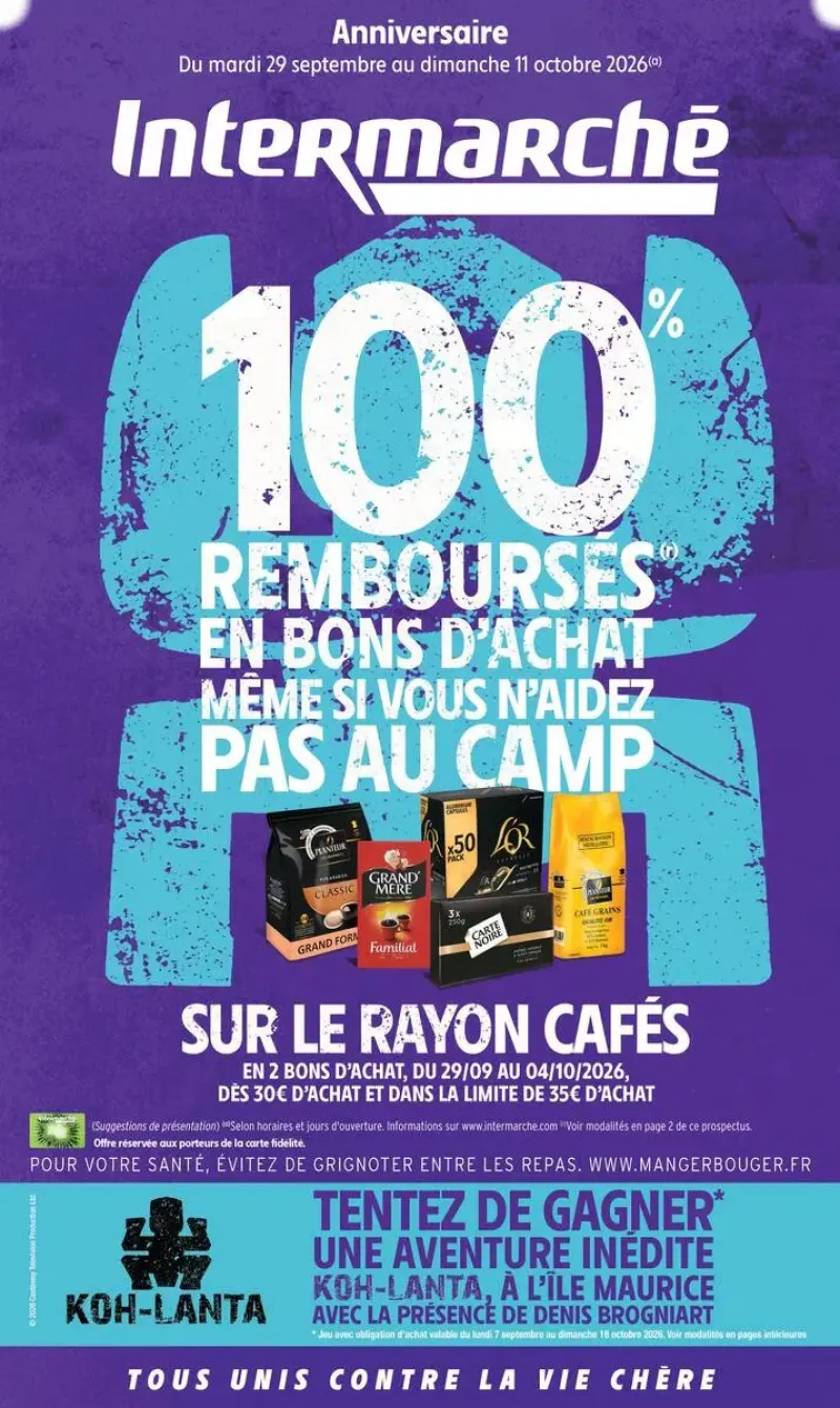 Intermarché Express catalogue du 29/09 au 12/10/2026 – page 1