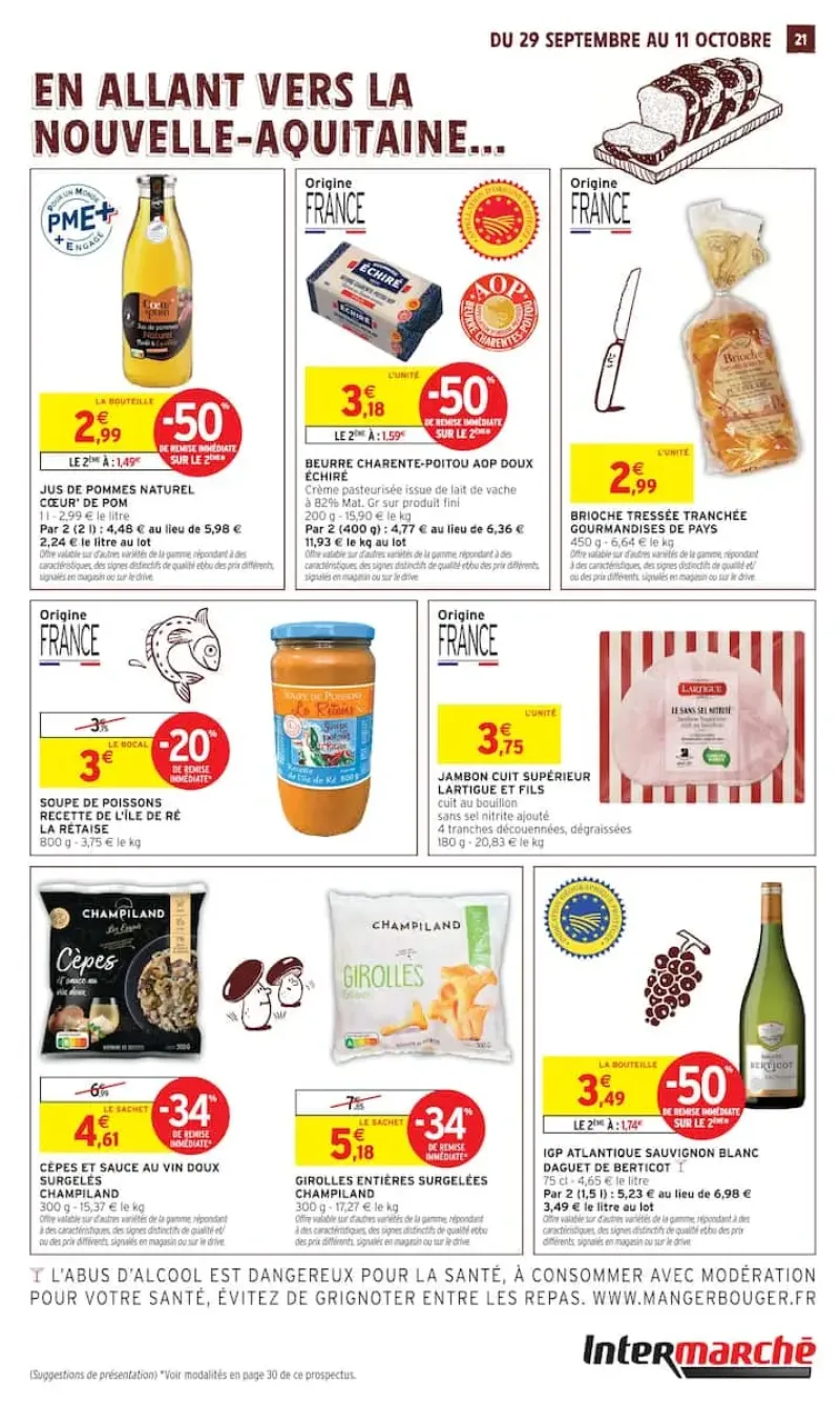 Intermarché Super catalogue du 29/09 au 12/10/2026 – page 21