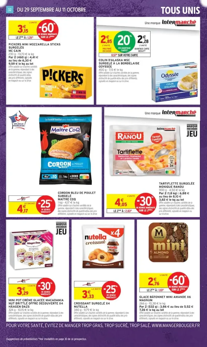 Intermarché Super catalogue du 29/09 au 12/10/2026 – page 32
