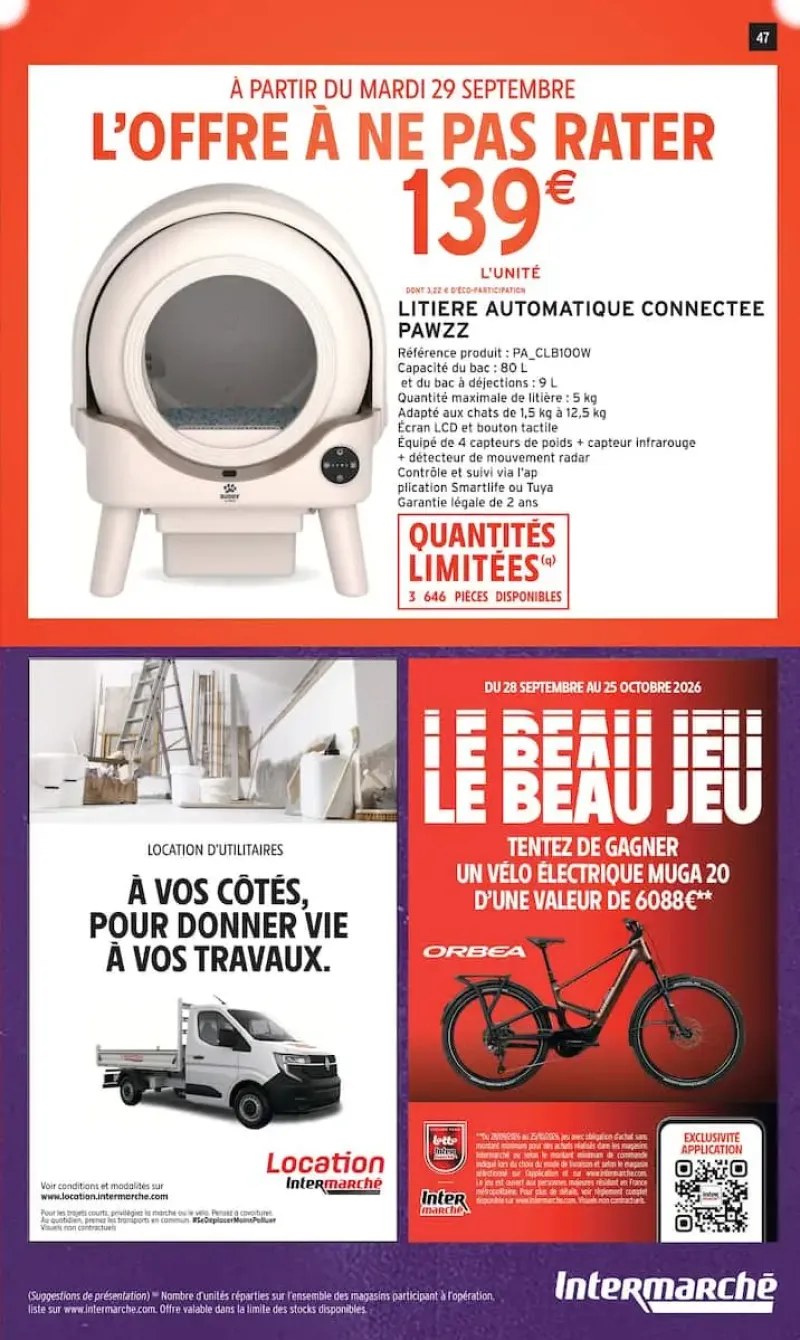 Intermarché Super catalogue du 29/09 au 12/10/2026 – page 47
