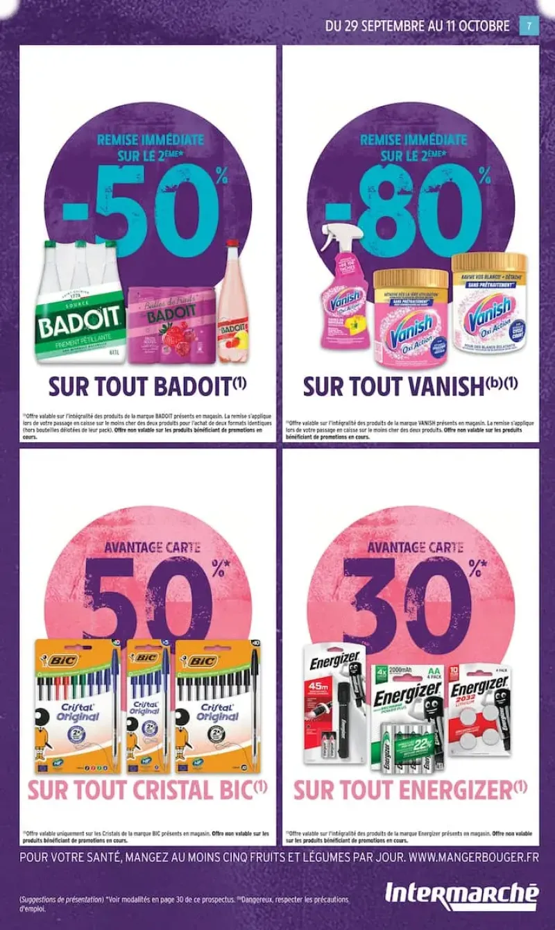 Intermarché Super catalogue du 29/09 au 12/10/2026 – page 7