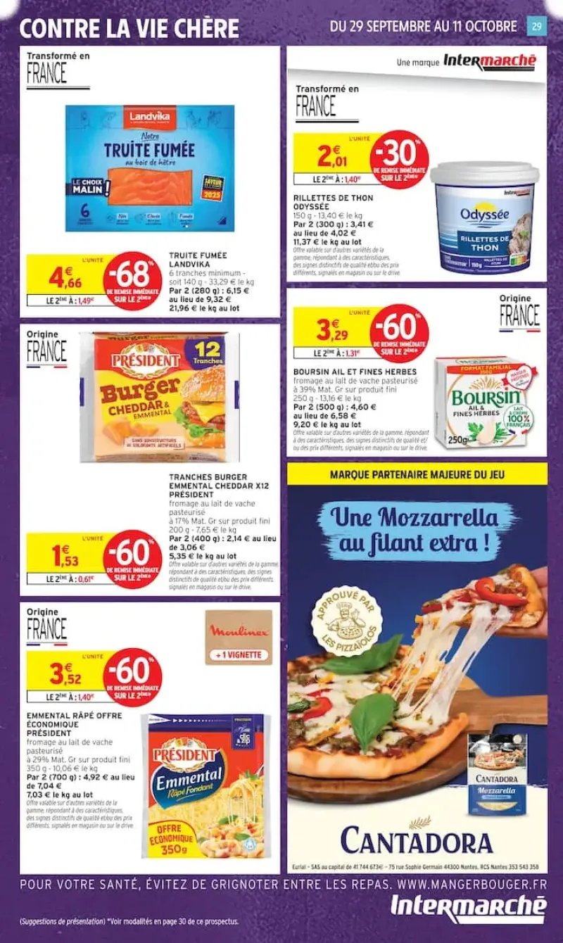 Intermarché Super catalogue du 29/09 au 12/10/2026 – page 29