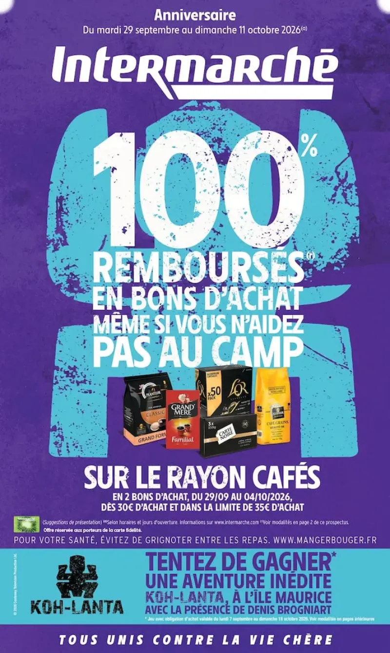 Intermarché Super catalogue du 29/09 au 12/10/2026 – page 1