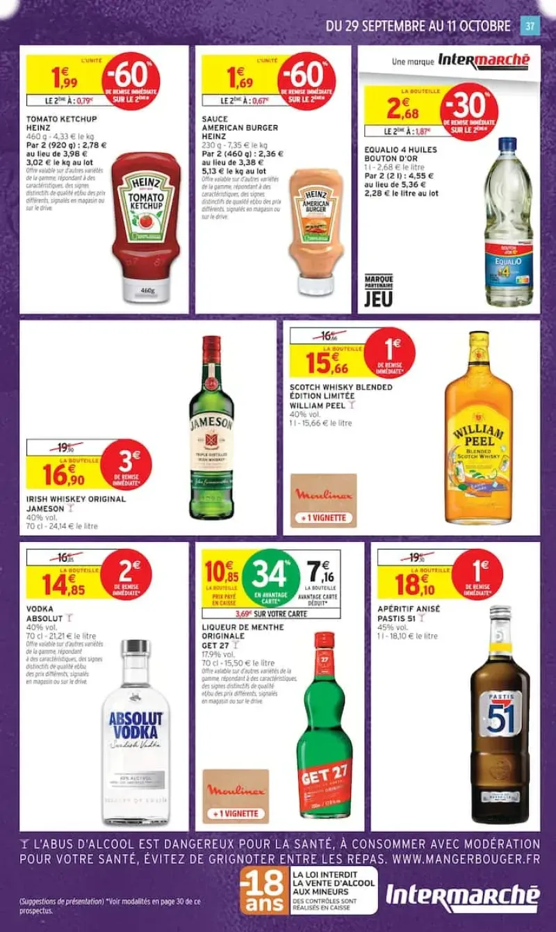 Intermarché Super catalogue du 29/09 au 12/10/2026 – page 37