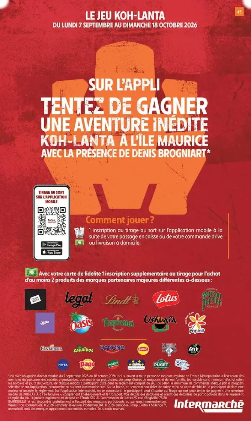 Intermarché Super catalogue du 29/09 au 12/10/2026 – page 45